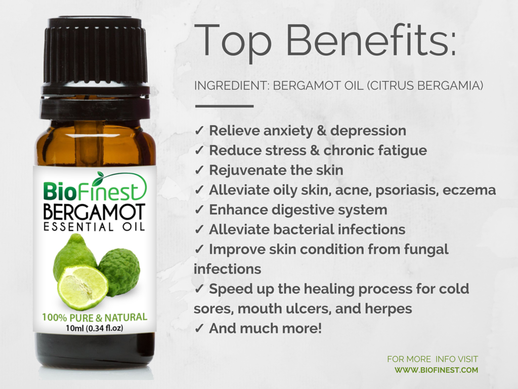 Bergamot Essential Oil 100 Pure Undiluted Therapeutic Grade