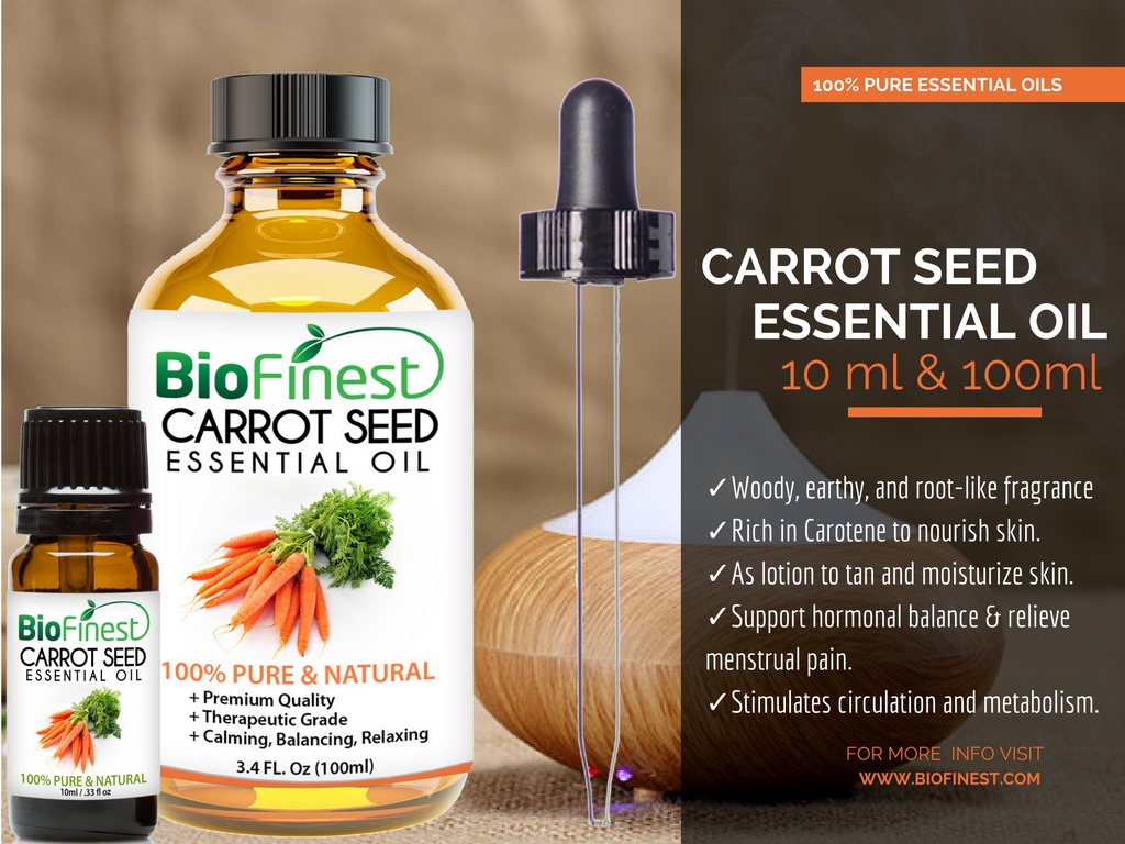 Carrot Seed Essential Oil for Skincare – www.ybneos.com