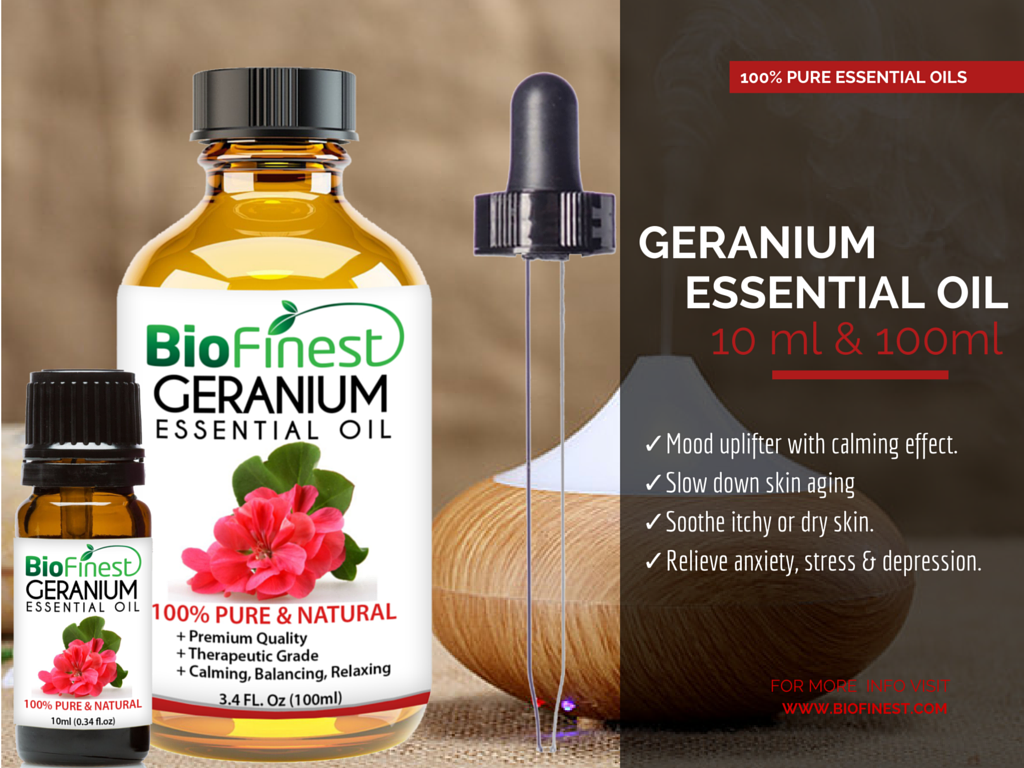 Geranium Essential Oil Skin Benefits