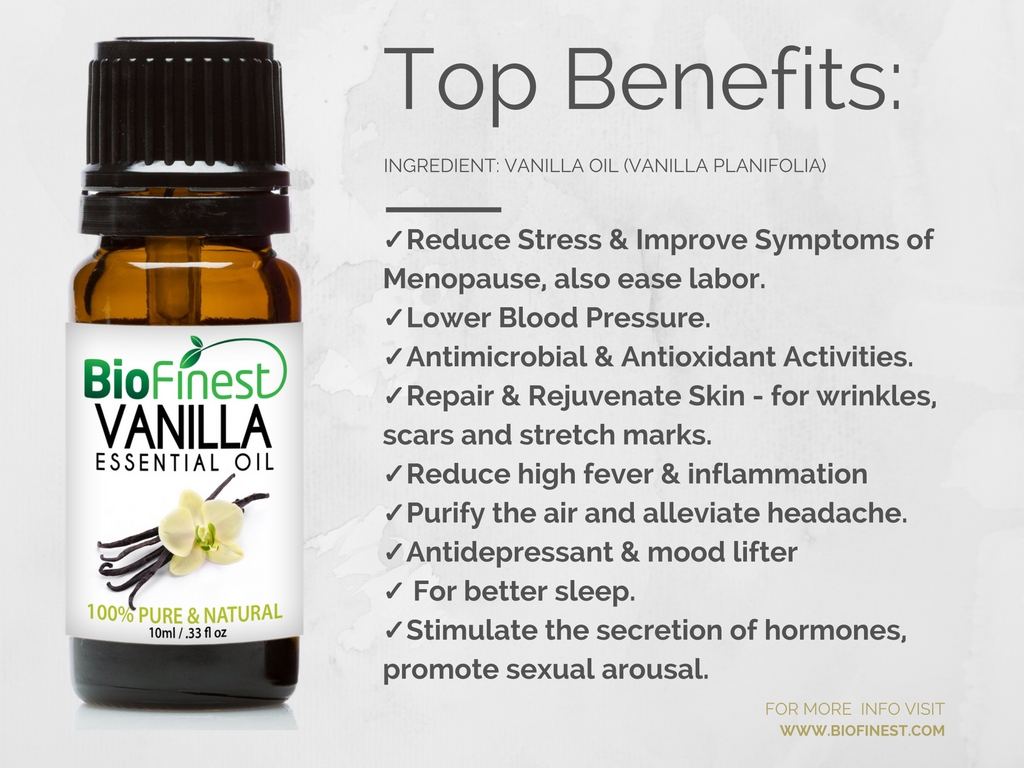 Health Benefits of Vanilla Essential Oil, Organic Facts