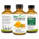 Calendula Organic Oil - 100% Pure Cold-Pressed -  Premium Moisturizer - For Dry Skin, Ezcema, Rashes, Psoriasis, Spider Veins