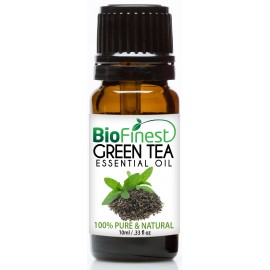 Green Tea Essential Oil - 100% Pure Undiluted - Therapeutic Grade - Best For Aromatherapy -  Boost Fat Burning - Anti-oxidant