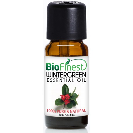 Wintergreen Essential Oil - 100% Pure Undiluted - Therapeutic Grade - Aromatherapy - Boost Digestion - Strengthen Muscle