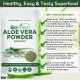 Aloe Vera Powder - 100% Pure Freeze-Dried Antioxidants Superfood - Best for Skin & Hair Health