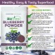 Blueberry Juice Powder - 100% Pure Freeze-Dried Antioxidant Superfood - Boost Digestion Weight Loss