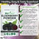 Elderberry Powder - 100% Pure Freeze-Dried Antioxidants Superfood - Boost Digestion Weight Loss