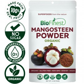 Mangosteen Juice Powder - 100% Pure Freeze-Dried Antioxidants Superfood - Support Digestion Heart Health