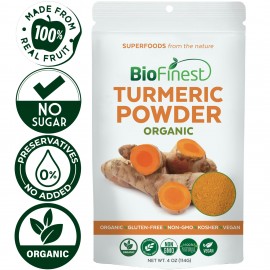 Turmeric Root (Curcumin) Powder - 100% Freeze-Dried Antioxidant Superfood - Boost Digestion Weight Management*