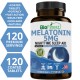 Biofinest Melatonin 5mg Supplement - Natural Nighttime Sleep Aid (120 Coated Tablets)