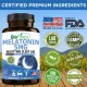 Biofinest Melatonin 5mg Supplement - Natural Nighttime Sleep Aid (120 Coated Tablets)