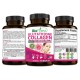 Biofinest L Glutathione Reduced 500mg Collagen Supplement - Vitamin C Hydrolyzed Collagen Antioxidant (120 Capsules)