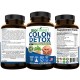 Biofinest Colon Detox Cleanser - Probiotic Digestive Enzyme - For Constipation & Bloating Relief (120  Capsules)