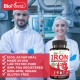 Biofinest Iron 15mg Supplement - Chelated Gentler on Stomach Non Constipating (120 veg. caps)