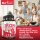 Biofinest Iron 15mg Supplement - Chelated Gentler on Stomach Non Constipating (120 veg. caps)
