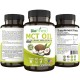 Biofinest MCT Oil 3000mg Supplement - from Extra Virgin Coconut Oil - C8 C10 Ketosis (180 softgels)