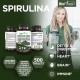 Biofinest Spirulina 3000mg Supplement - Alkaline Superfood Blue Green Algae (500 tablets)
