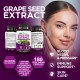 Biofinest Grape Seed 20000mg Extract Supplement - Vitamin C Antioxidant Resveratrol (180 Veg. Capsules)