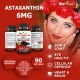 Biofinest Astaxanthin 6mg 12mg Supplement - Antioxidant Vitamin E Beta Carotene (90 Softgels)