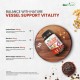 Biofinest Blood Vessel Cleanse Supplement - Japan Nattokinase Elastin F Gamma Oryzanol (120 Veg. Capsules)