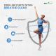 Biofinest Breathe Clear Supplement - 16-in-1 Vitamin C Zinc Quercetin Bromelain (90 Veg. Capsules)