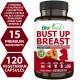 Biofinest Bust Up Breast Supplement - Carica Papaya Dong Quai Black Cohosh (120 Veg. Capsules)