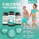 Biofinest Calcium Vitamin D3 Supplement - For Teeth Bone Strength Density Joint Muscle (120 Coated Tablets)
