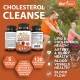 Biofinest Cholesterol Cleanse Supplement - Red Yeast Rice Phytosterols Niacin Coenzyme Q10 (120 Veg. Capsules)