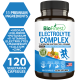 Biofinest Electrolyte Complex Supplement - Vitamin Calcium Magnesium Zinc Salt (120 Veg. Capsules)