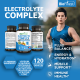 Biofinest Electrolyte Complex Supplement - Vitamin Calcium Magnesium Zinc Salt (120 Veg. Capsules)