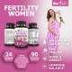 Biofinest Fertility Women Multivitamin Supplement - Vitamins B C D E Iron Zinc Folate Ashwagandha Maca CoQ10 (90 Veg. Capsules)