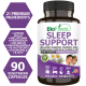 Biofinest Sleep Support Supplement - 16-in-1 Melatonin Ashwagandha Chamomile Magnesium - 90 Capsule