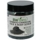 Bamboo Charcoal Body Scrub - with Dead Sea Salt, Shea Butter, Jojoba Oil, Vitamin E- Best For Dry Skin/ Cellulite