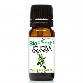 Jojoba Organic Oil - 100% Pure Cold-Pressed Unrefined - Premium Grade - BEST Moisturizer for Face, Nails, Dry Hair & Skin