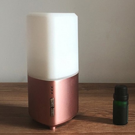 air humidifier purifier diffuser aroma rose gold 100ml h1 ultrasonic mist timer quiet hours led biofinest super light