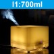 I1 (700ml) Ultrasonic Aroma Diffuser/ Air Humidifier/ Purifier/ 7-Color LED Light, 4-Timer, 10 Hours Mist, Auto Off, Super Quiet