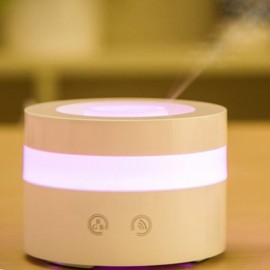 A2 (100ml) Ultrasonic Aroma Diffuser/ Air Humidifier/ Purifier/ 7-Color LED Light, 4-Timer, 3 Hours Mist, Auto Off, Super Quiet