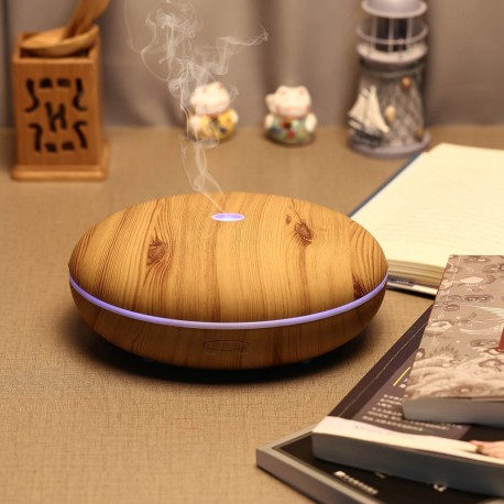 E1 (350ml) Ultrasonic Aroma Diffuser/ Air Humidifier/ Purifier/ 7-Color LED Light, , 10 Hours Mist, Auto Off, Super Quiet