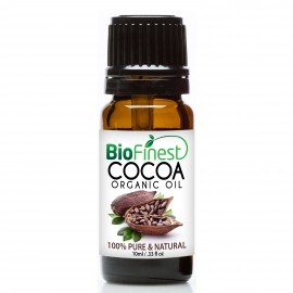 Cocoa Organic Oil - 100% Pure Cold-Pressed -  Premium Quality - Rich in Vitamin A/ C/ Magnesium - Antioxidant & Healthy-aging