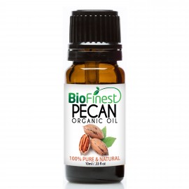 Pecan Organic Oil - 100% Pure Cold-Pressed -  Premium Quality - Antibacterial & Anti-inflammation - Best For Skin/Hair