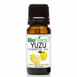 Yuzu Essential Oil - 100% Pure Undiluted - Therapeutic Grade - For Aromatherapy - Boost Immune System - Refreshing, Calming