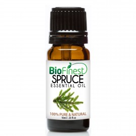 Spruce Essential Oil - 100% Pure Undiluted - Therapeutic Grade - Best For Aromatherapy - Natural Energy Booster