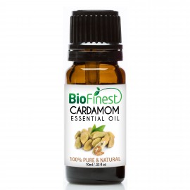 Cardamom Essential Oil - 100% Pure Therapeutic Grade - Best For Aromatherapy & Calming - Rich in Antioxidant & Antiseptic