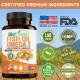 Omega 3 Fish Oil Supplement - Burpless & Odorless - with 3750mg EPA 1350mg, DHA 900mg Natural Fatty Acids From Deep Sea - Joint 