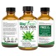 Aloe Vera Organic Oil - 100% Pure Cold-Pressed -  Premium Quality - Best Skin/Hair Moisturizer - Boost Wound Recovery