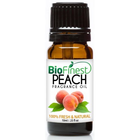 Peach Fragrance Oil - 100% Fresh & Natural - Premium Grade - Natural Home Scent - Tropical Fruit - Aromatherapy - Relaxing