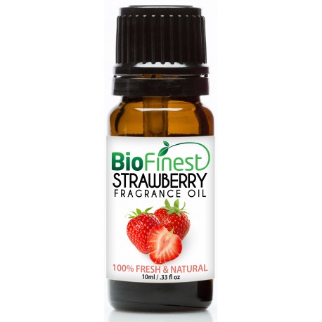 Strawberry Fragrance Oil - 100% Fresh & Natural - Premium Grade - Natural Home Scent - Tropical Fruit - Aromatherapy - Relaxing