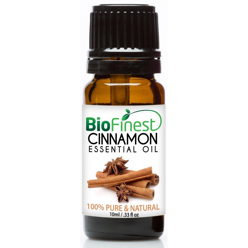 First Botany 100% Pure Cinnamon Essential Oil - Premium Cinnamon Oil for Aromatherapy, Massage, Topical & Household Uses - 1 fl oz (cinnamon)