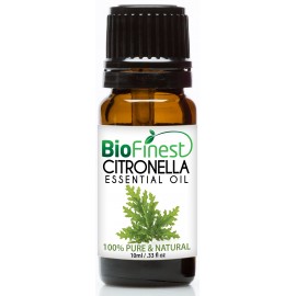 Citronella Essential Oil - 100% Pure Undiluted - Therapeutic Grade - Best For Aromatherapy -  Ease Headache - Reduce Pain