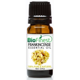 Frankincense Essential Oil - 100% Pure Undiluted - Therapeutic Grade - Best For Immune System, Wrinkles, Scars & Stretch Marks