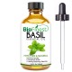 Basil Essential Oil - 100% Pure Undiluted - Therapeutic Grade - Best For Aromatherapy - Fight Flu - Ease Fatigue - Remove Odors